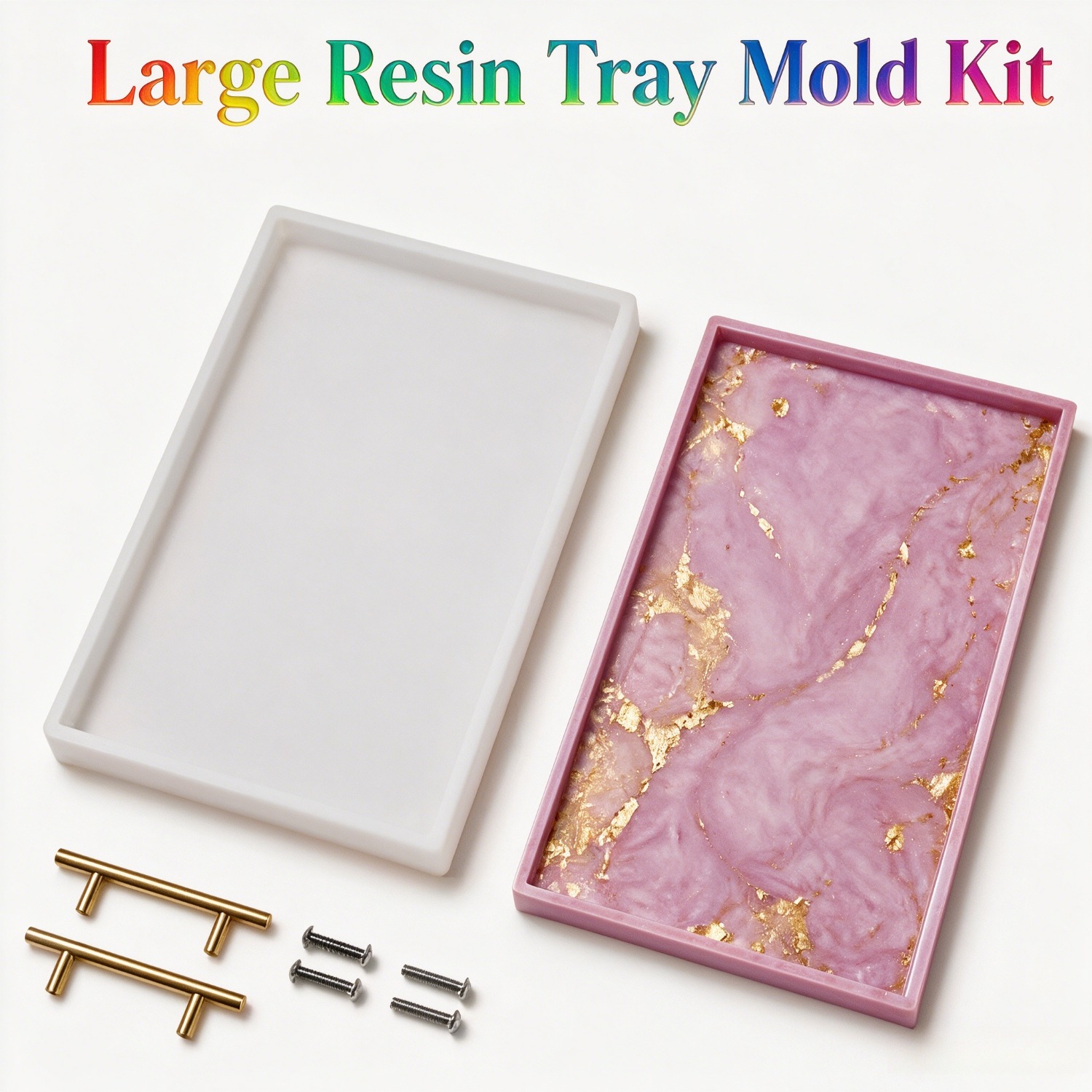 Resin Casting Mold - Resin Silicone Moulds, 2D Flat Plate