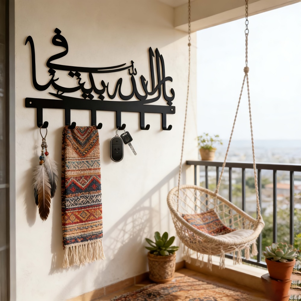 Art Craft Cafe - CIFBUY Islamic Metal Wall Art Key