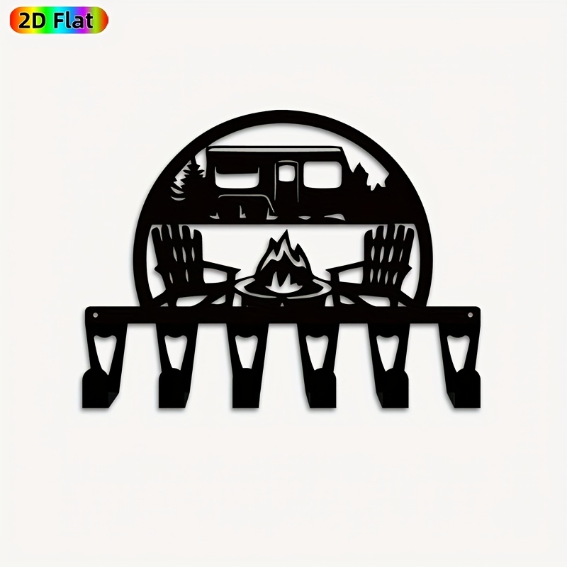 Art Craft Cafe - CIFBUY Retro Camper Metal Wall Art