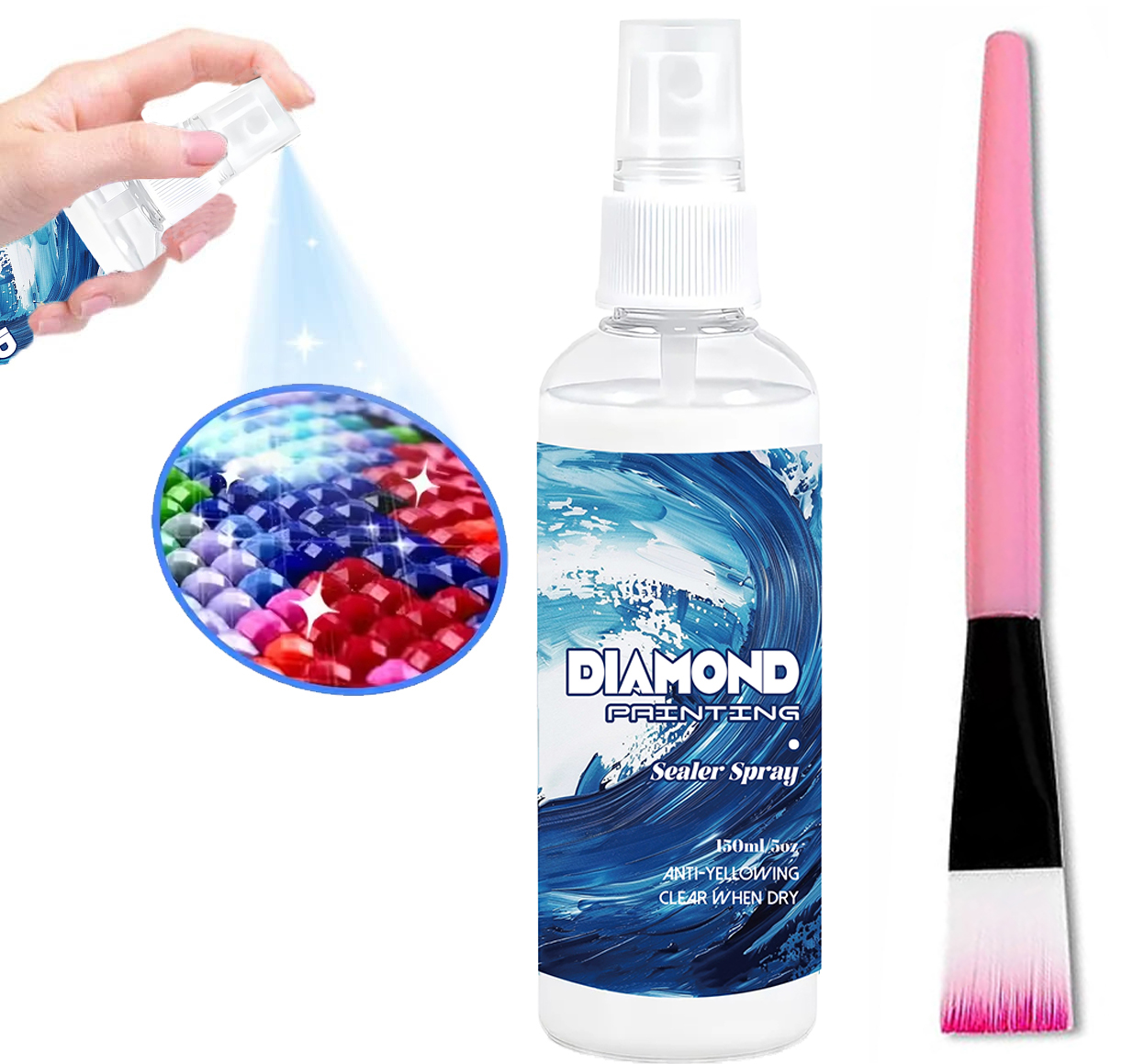 150ml Diamond Painting Sealant - Art Craft Resin 评论和价格