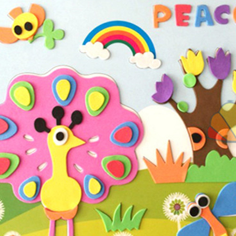 20Pcs Assorted Color Eva Craft - Box Art And Craft 评论和价格