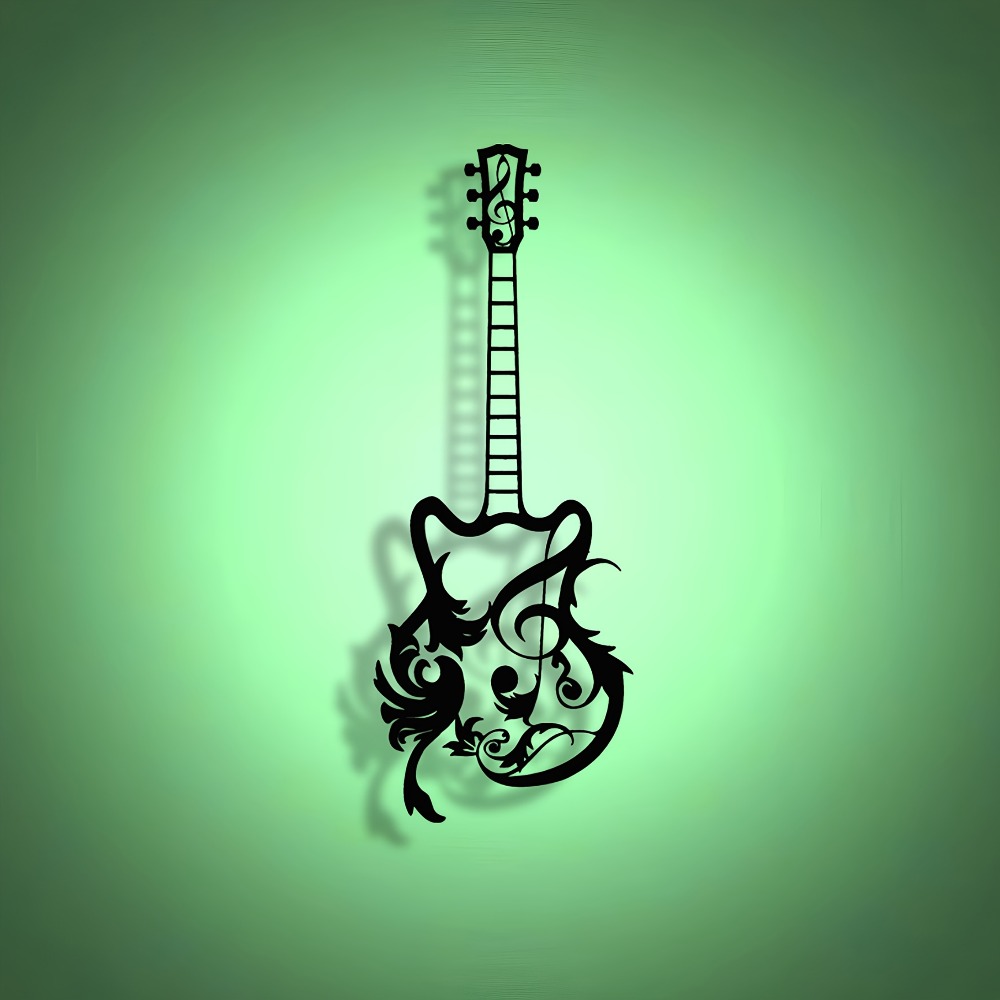 CIFbuy Forged Metal Guitar Wal - Art Craft Cafe 评论和价格