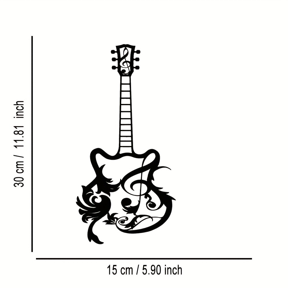 CIFbuy Forged Metal Guitar Wal - Art Craft Cafe 评论和价格