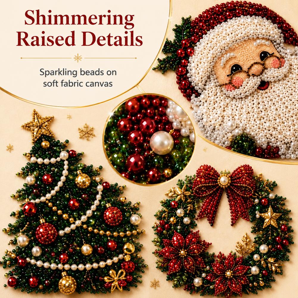 Christmas Santa Claus Pearl Ar - Art Craft Resin 评论和价格