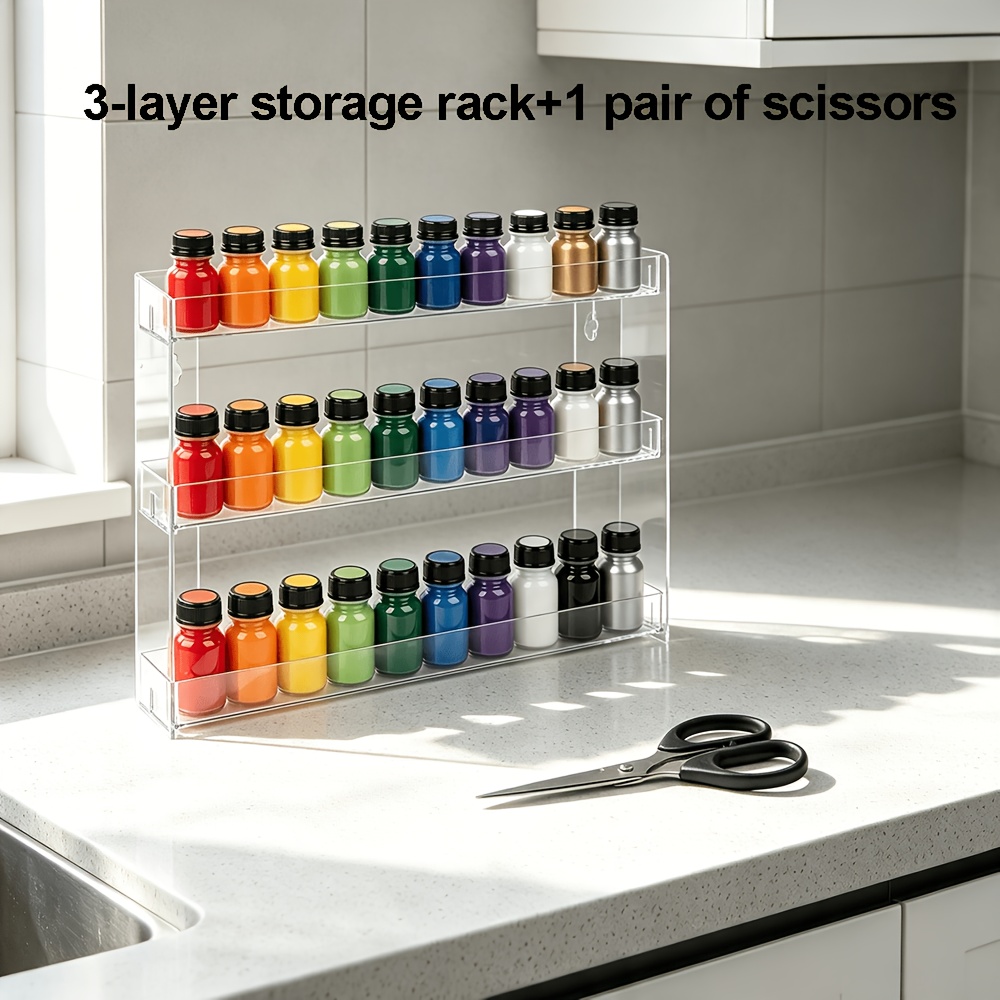 3‑Layer Acrylic Nail Polish Ra - Acrylic Pour Paint 评论和价格