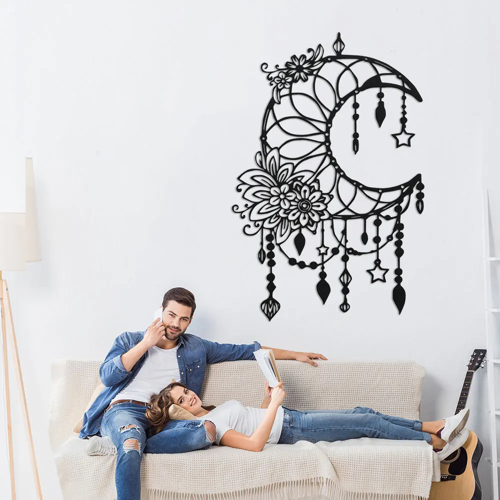 1pc Elegant Gothic Moon & Flow - Art Craft Cafe 评论和价格