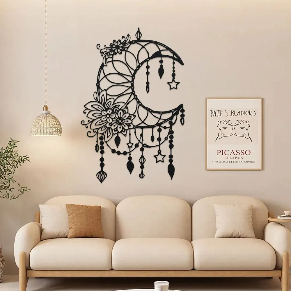 1pc Elegant Gothic Moon & Flow - Art Craft Cafe 评论和价格