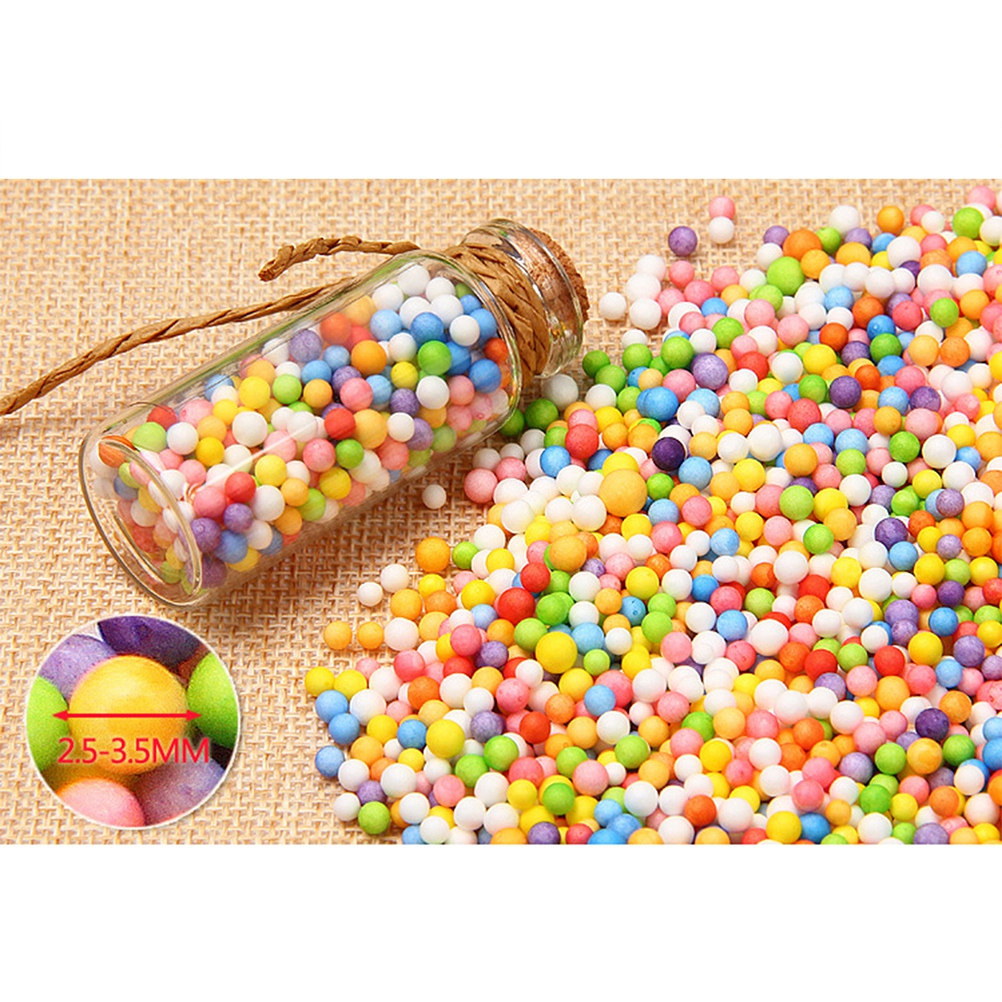Colorful Lightweight Foam Bead - Art Craft Clay 评论和价格