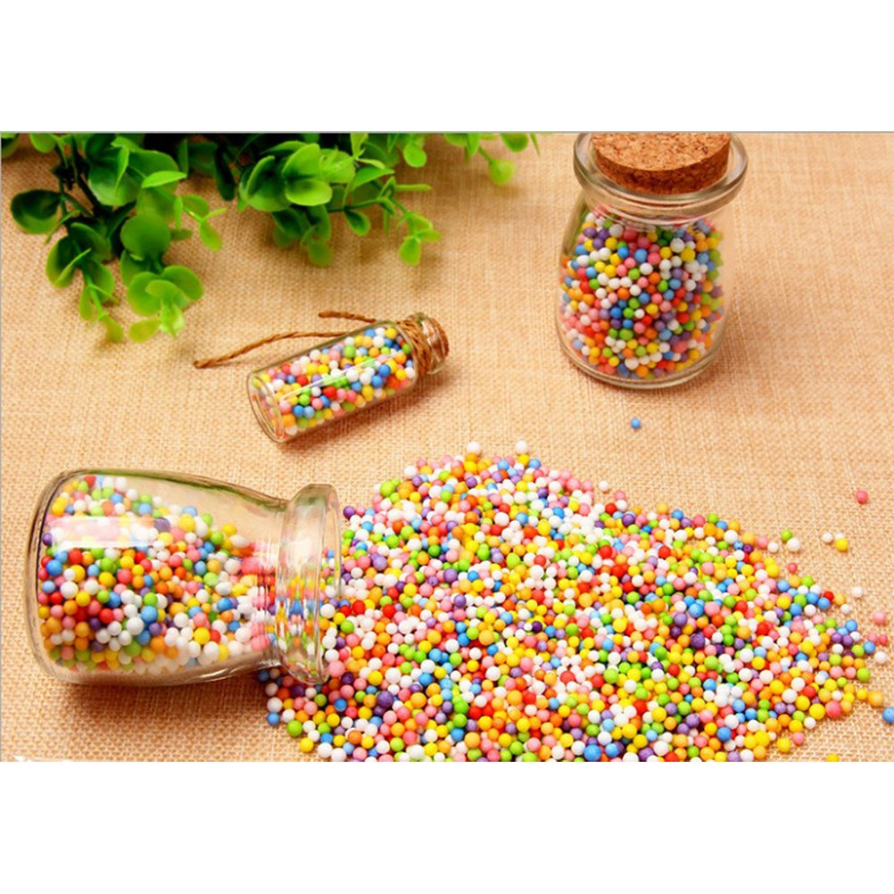 Colorful Lightweight Foam Bead - Art Craft Clay 评论和价格