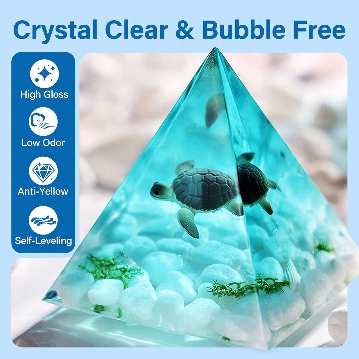 125ml/250ml Crystal Clear Cast - Resin Casting Mold 评论和价格