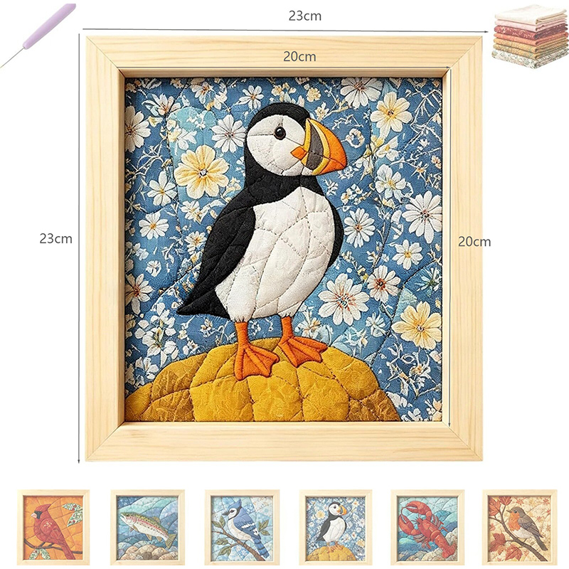 DIY Easy No Sew Fabric Art Kit - Art Craft Kite 评论和价格