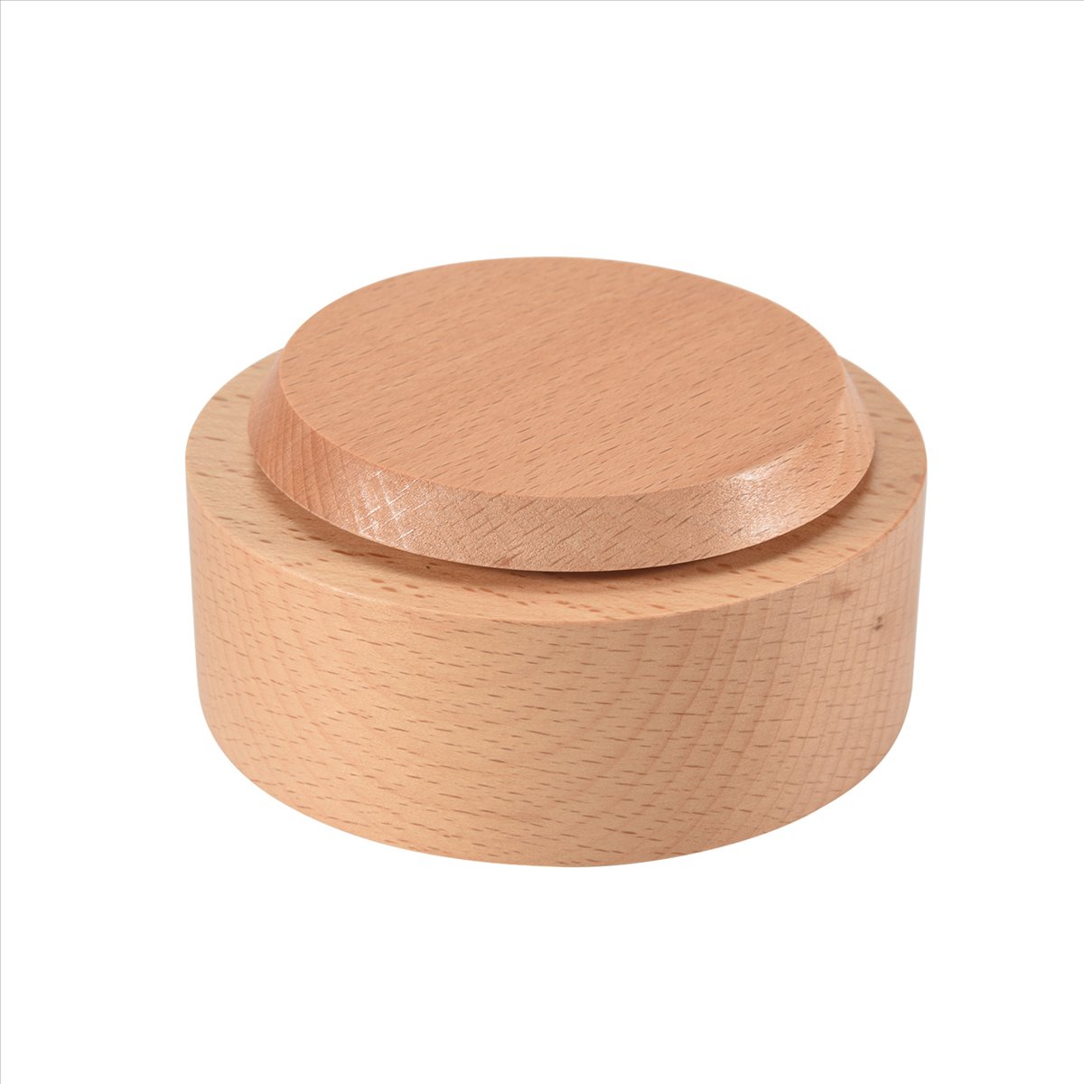 【ABFS】Wooden Music Box Rotatin - Box Art And Craft 评论和价格