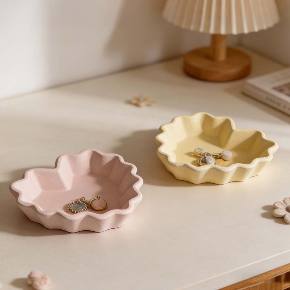 Heart Shape Plate Storage Bowl - Resin Casting Mold 评论和价格