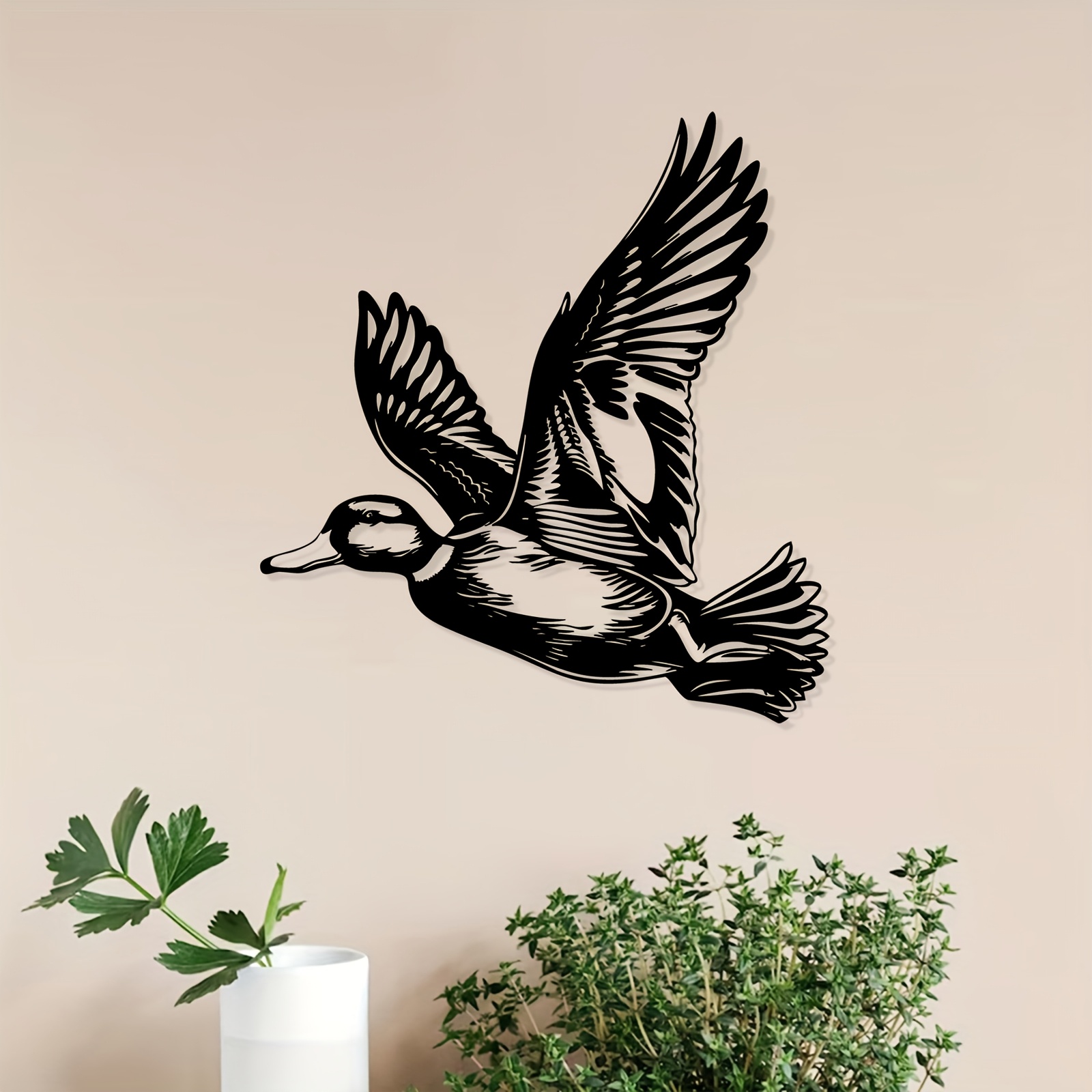 CIFBUY Flying Duck Metal Wall  - Art Craft Cafe 评论和价格