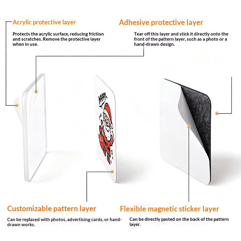 5Sets DIY Transparent Acrylic  - Art Craft Market 评论和价格