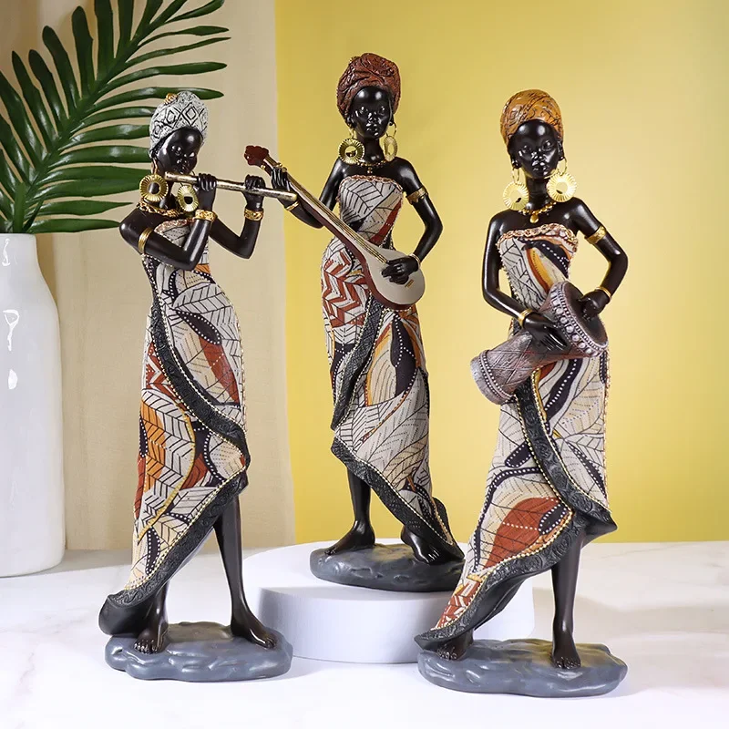 31cm Vintage African style Res - Art Craft Furniture 评论和价格