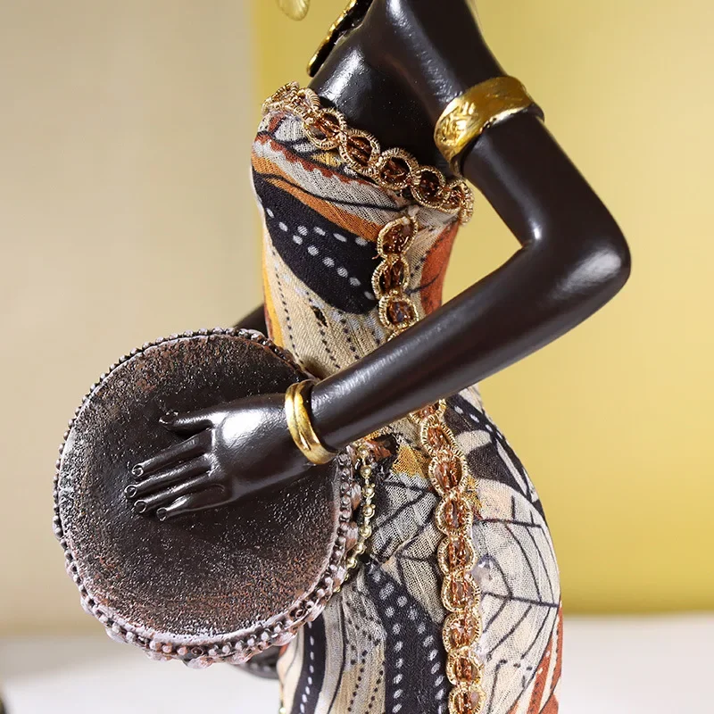 31cm Vintage African style Res - Art Craft Furniture 评论和价格
