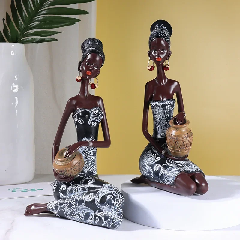 31cm Vintage African style Res - Art Craft Furniture 评论和价格