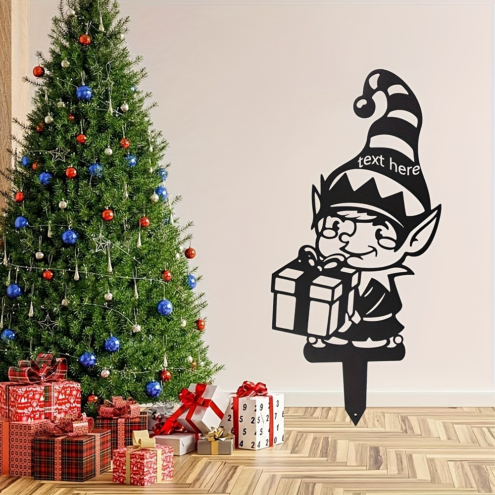 CIFBUY Christmas Elf Metal Wal - Art Craft Cafe 评论和价格