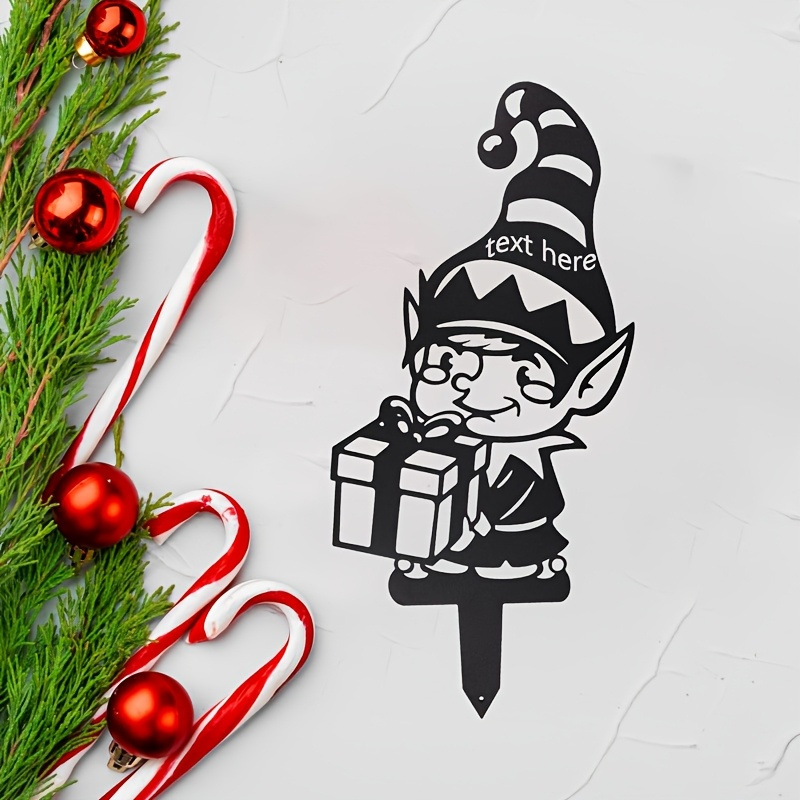 CIFBUY Christmas Elf Metal Wal - Art Craft Cafe 评论和价格