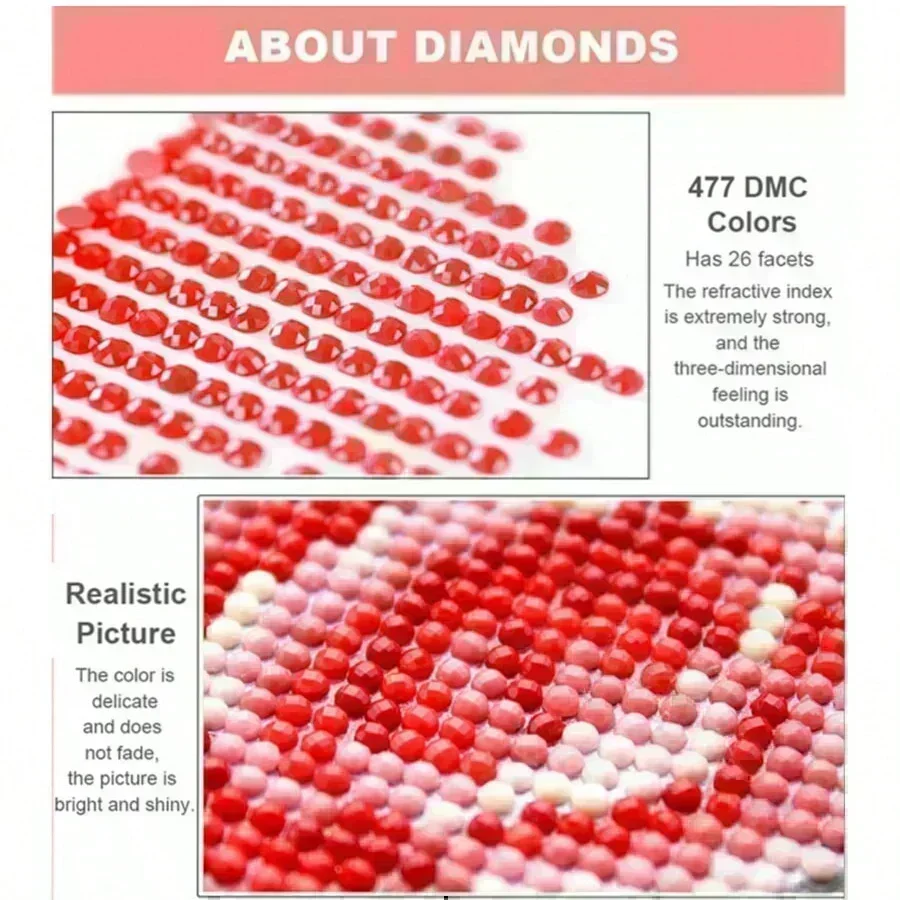 5D DIY Diamond Painting Kit Cu - Art Craft Cafe 评论和价格