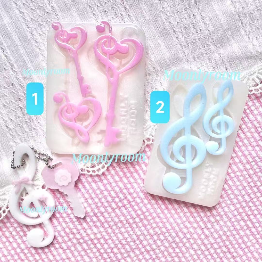 Musical Note Accessories Resin - Resin Casting Mold 评论和价格