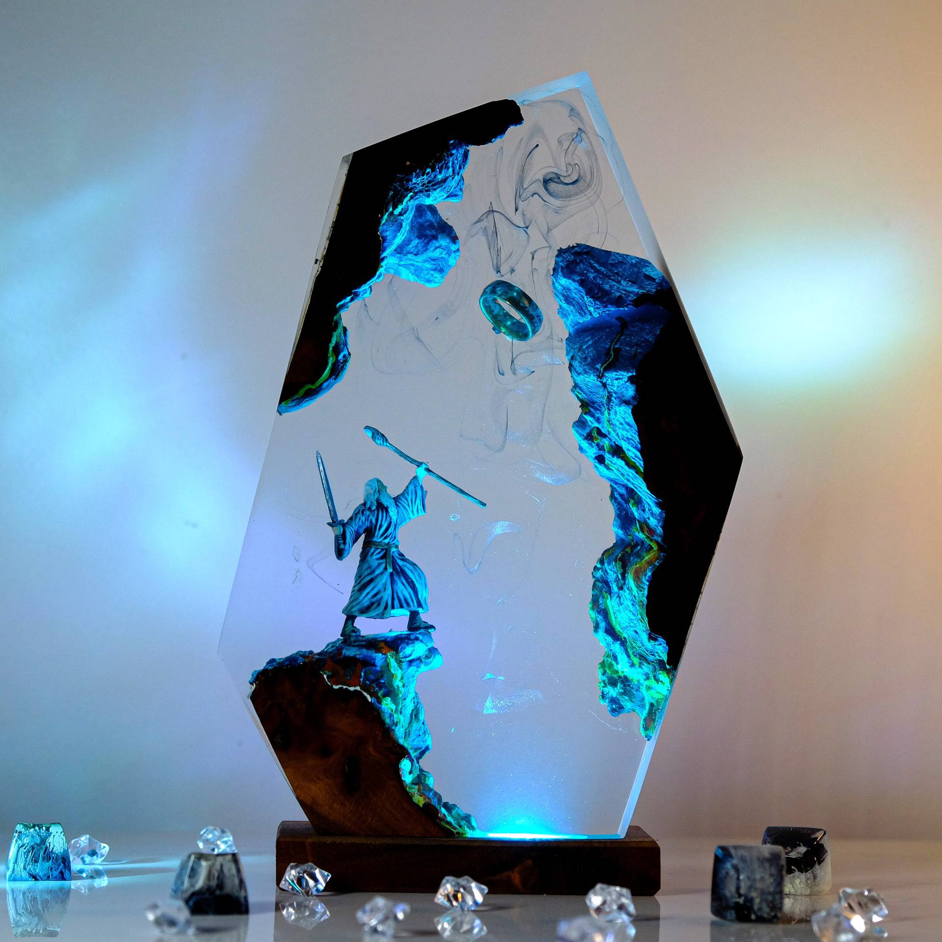 Movie Scence Figure Table Resi - Art Craft Christmas 评论和价格