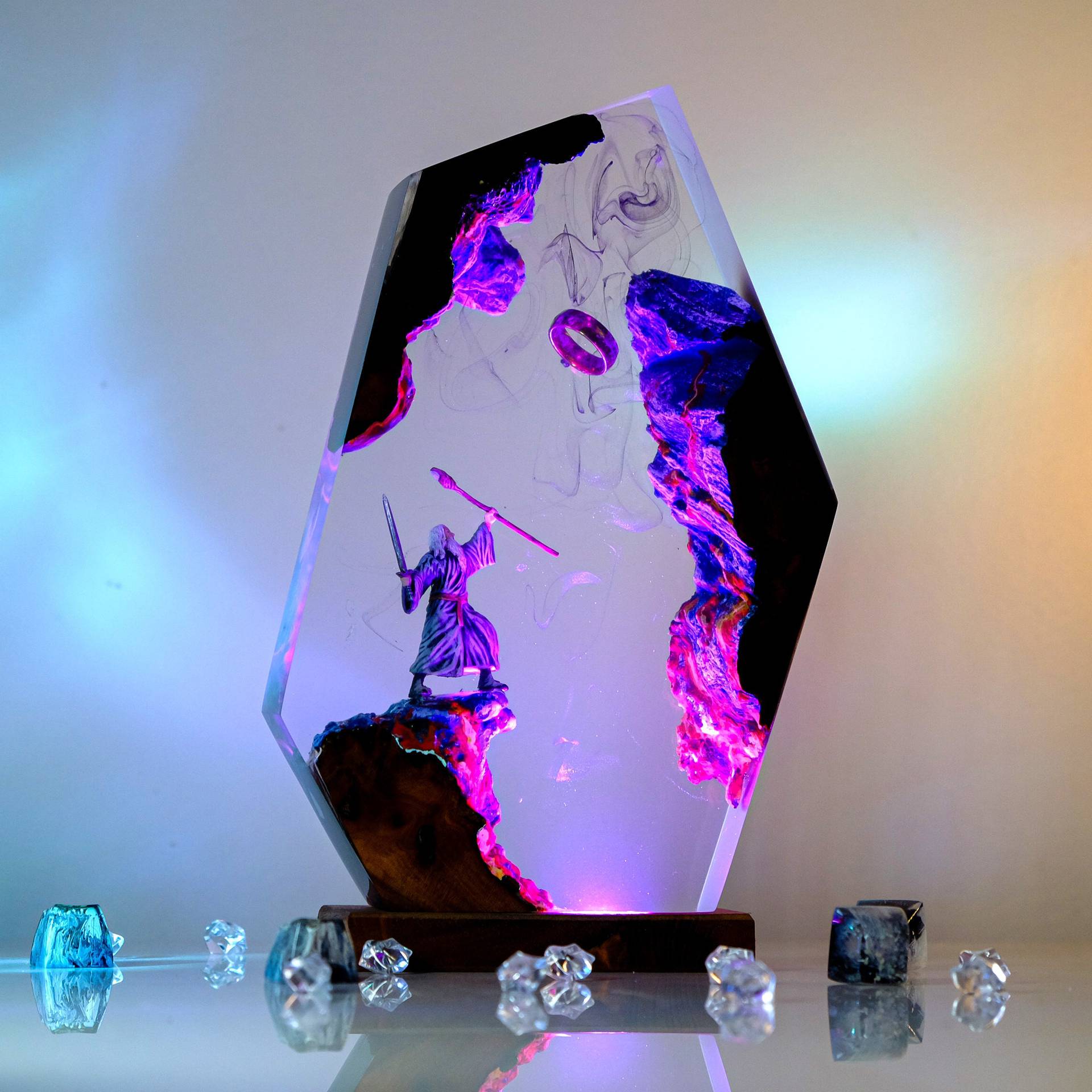 Movie Scence Figure Table Resi - Art Craft Christmas 评论和价格