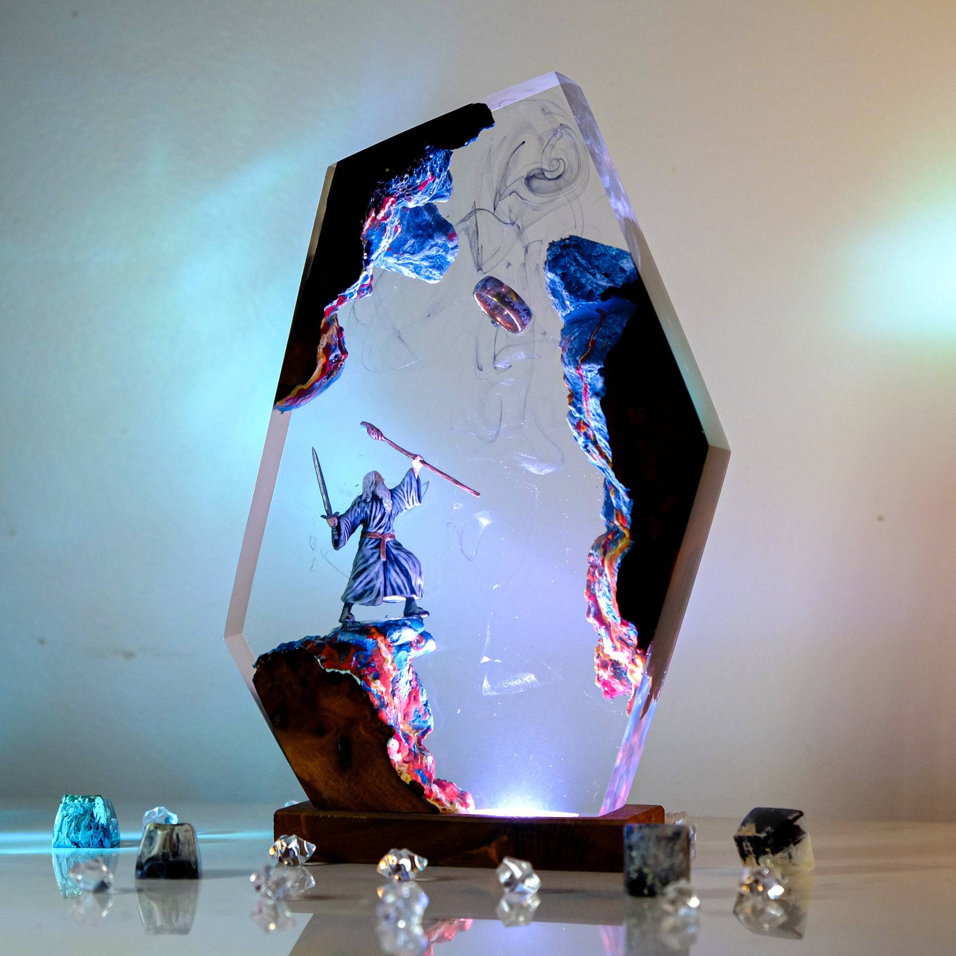 Movie Scence Figure Table Resi - Art Craft Christmas 评论和价格
