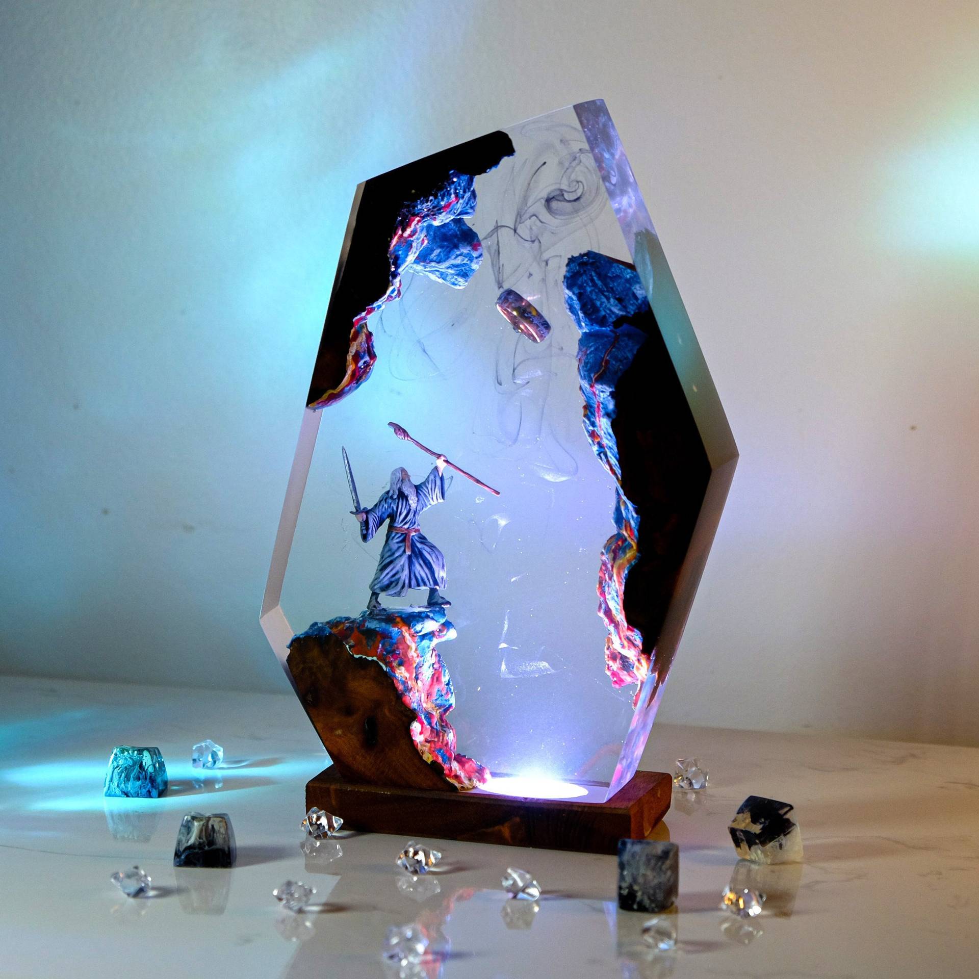 Movie Scence Figure Table Resi - Art Craft Christmas 评论和价格