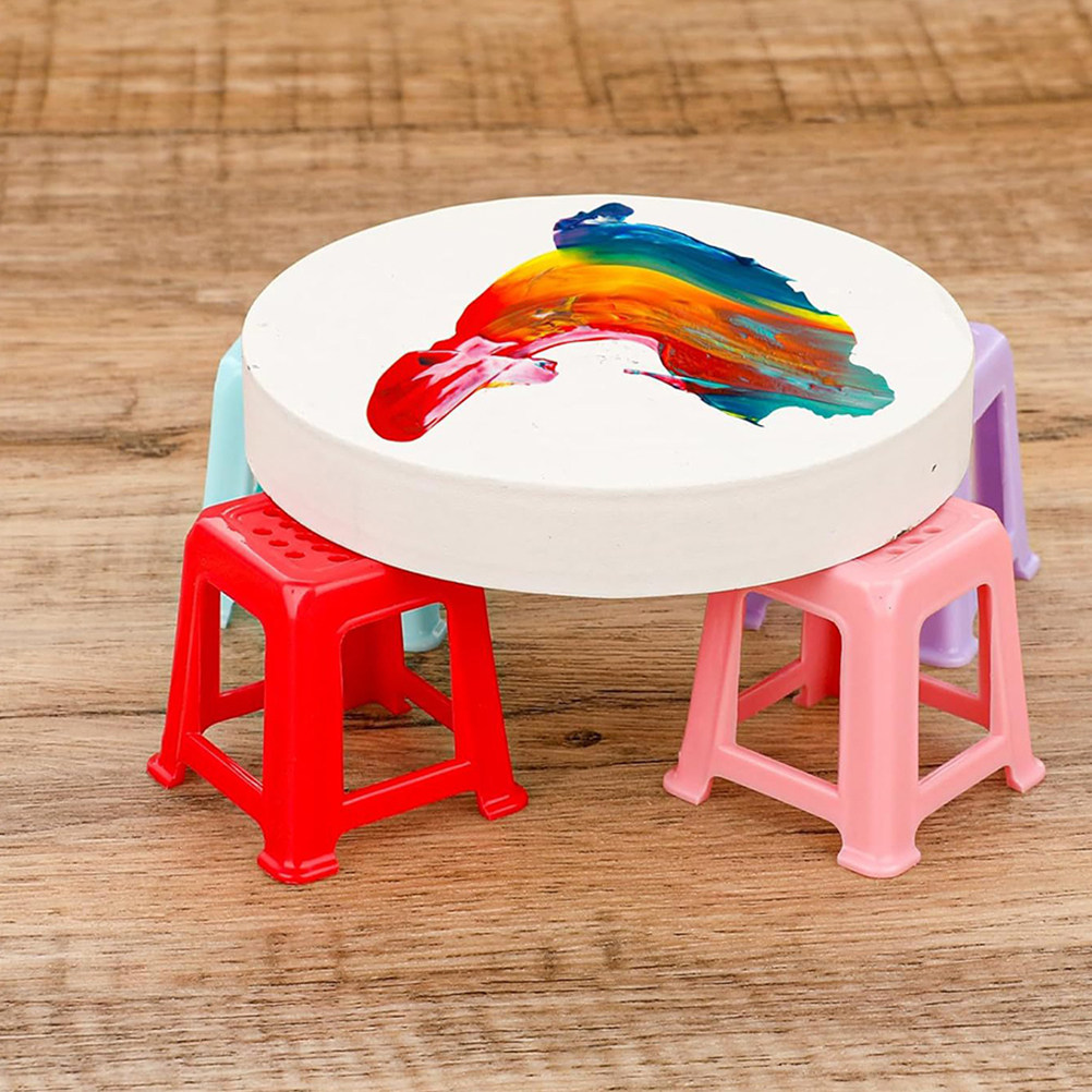 12Pcs Mini Canvas Stands Paint - Acrylic Pour Paint 评论和价格