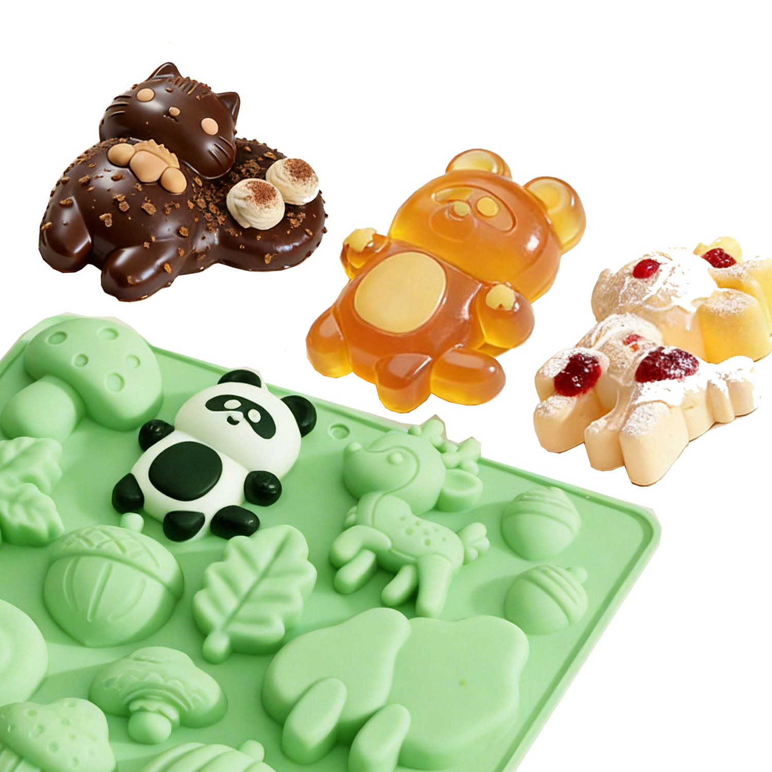 1 Silicone Cake Mold in the Sh - Art Craft Resin 评论和价格