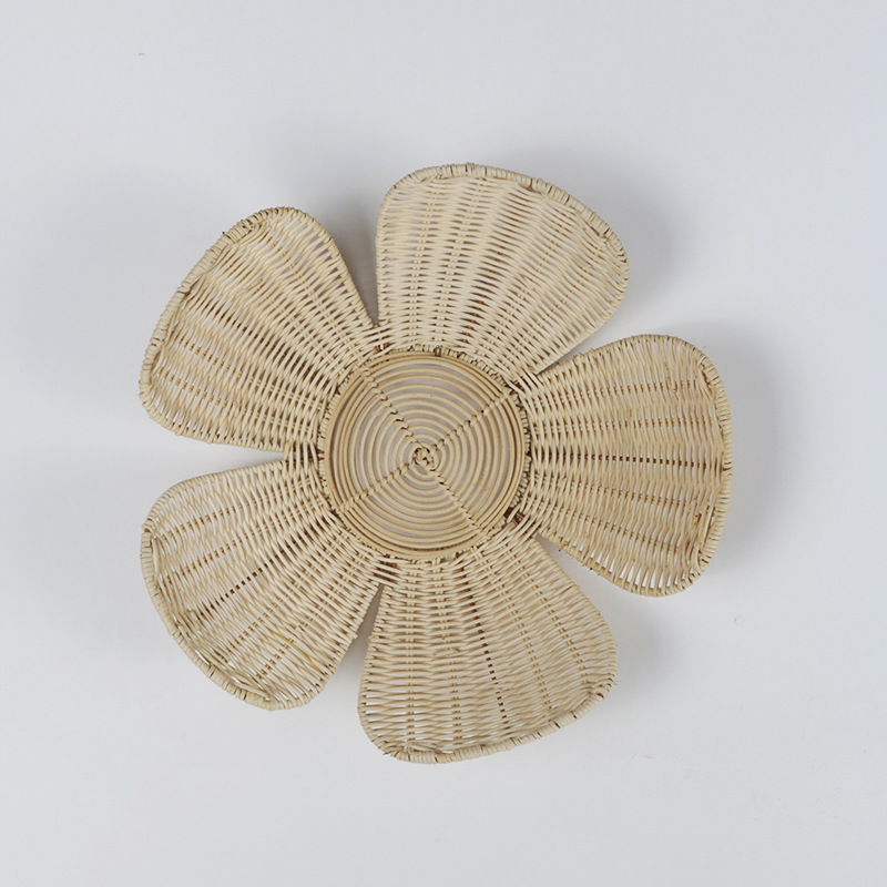 INS Nordic Woven Rattan Flower - Art Craft Furniture 评论和价格
