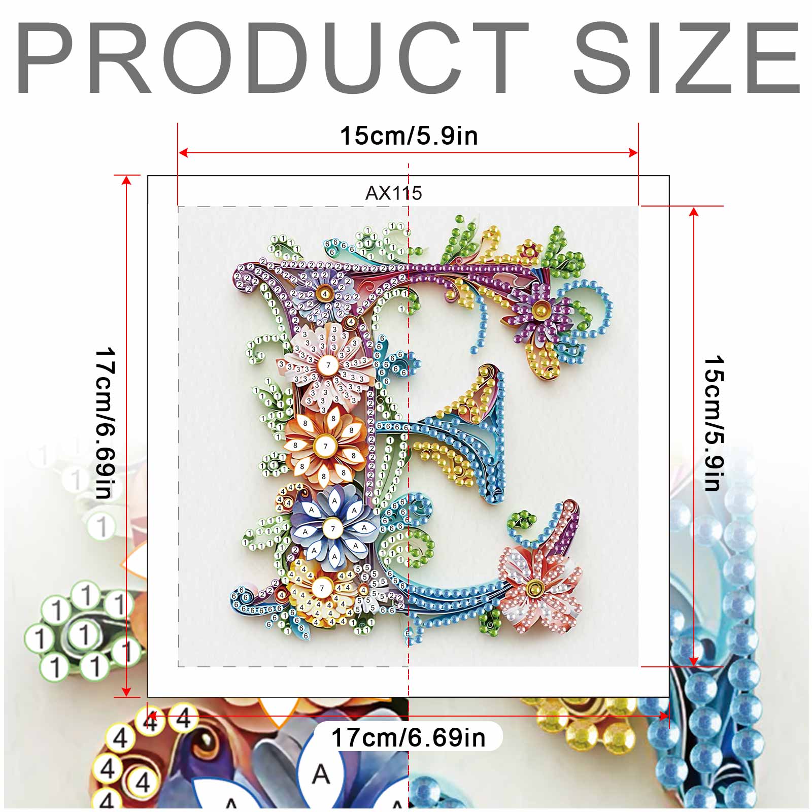 Special Shaped Diamond Art pai - Art Craft Kite 评论和价格