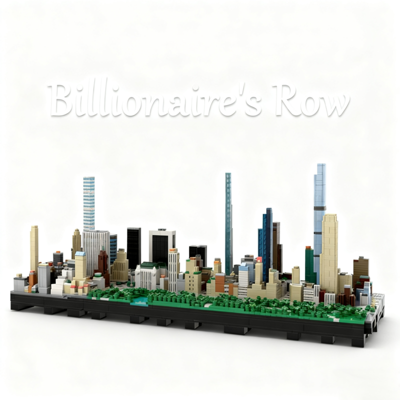 4313pcs MOC Central Park Billi - Art Craft Nyc 评论和价格