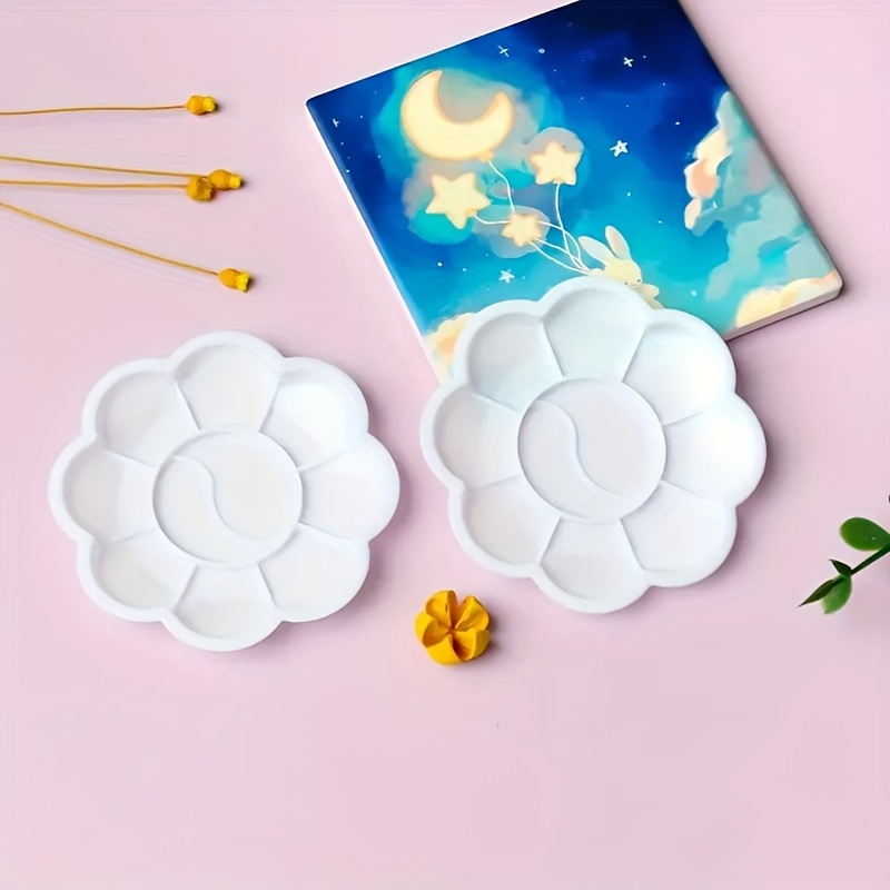 100pcs Disposable Flower Shape - Acrylic Pour Paint 评论和价格