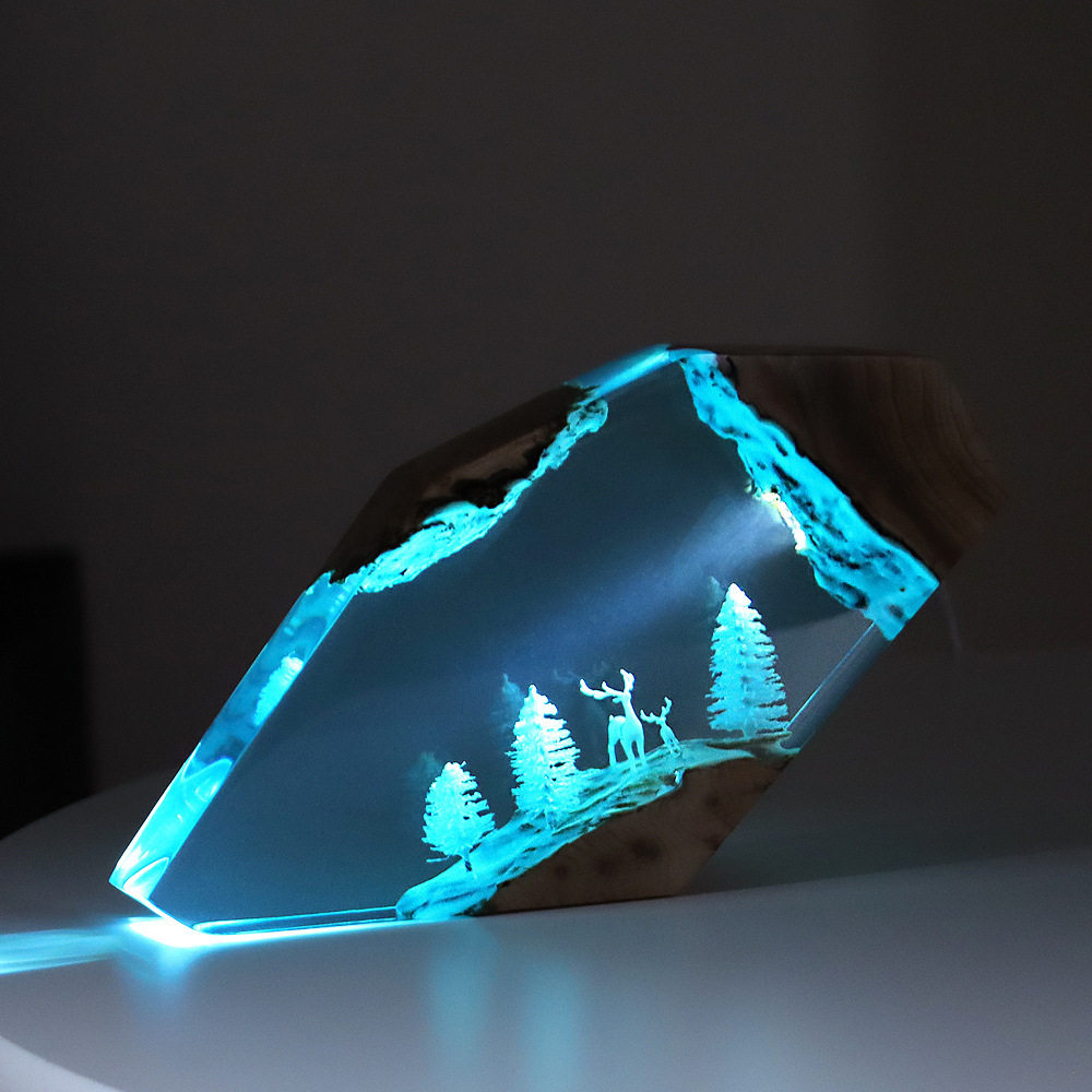 Forest Fairy Deer Desktop Art  - Art Craft Christmas 评论和价格