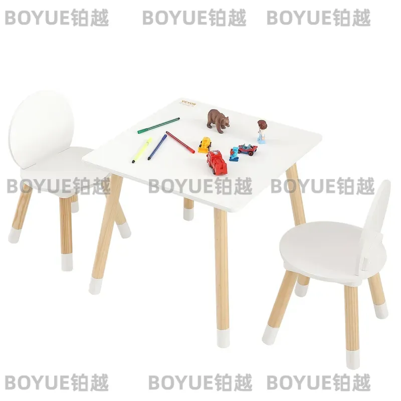 Wooden Kids Activity Table and - Art Craft Furniture 评论和价格