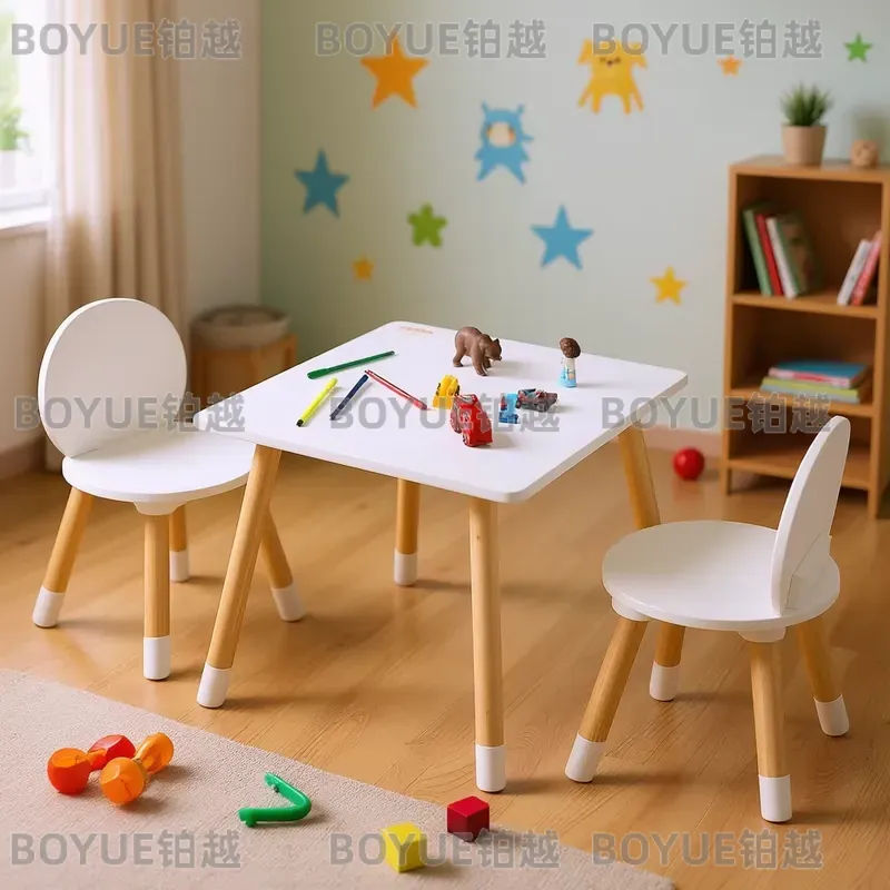 Wooden Kids Activity Table and - Art Craft Furniture 评论和价格
