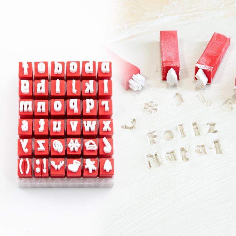 Christmas Style Alphabet Clay  - Art Craft Clay 评论和价格