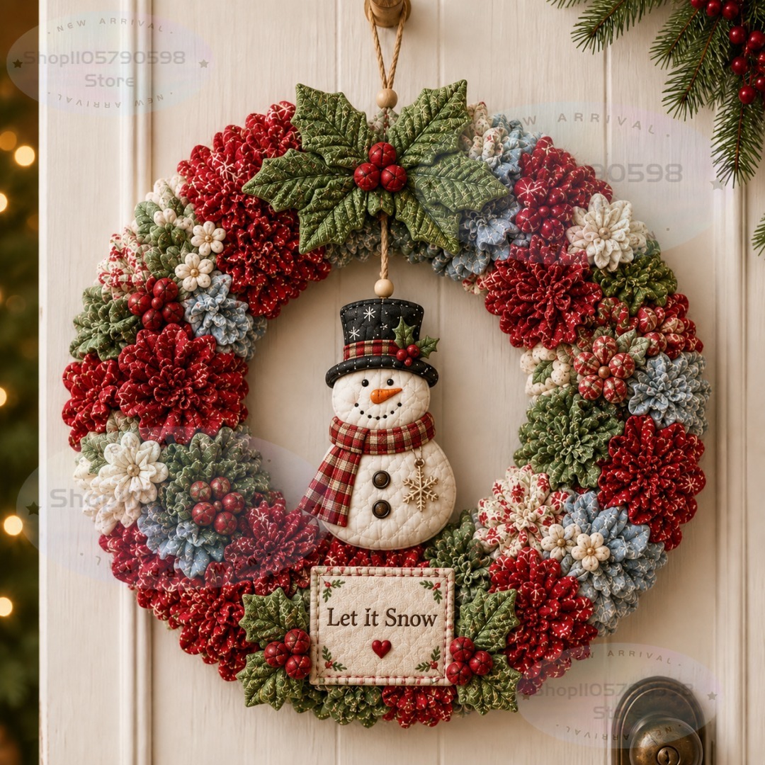 3D Fabric Poke Wreath DIY Kit, - Art Craft Market 评论和价格