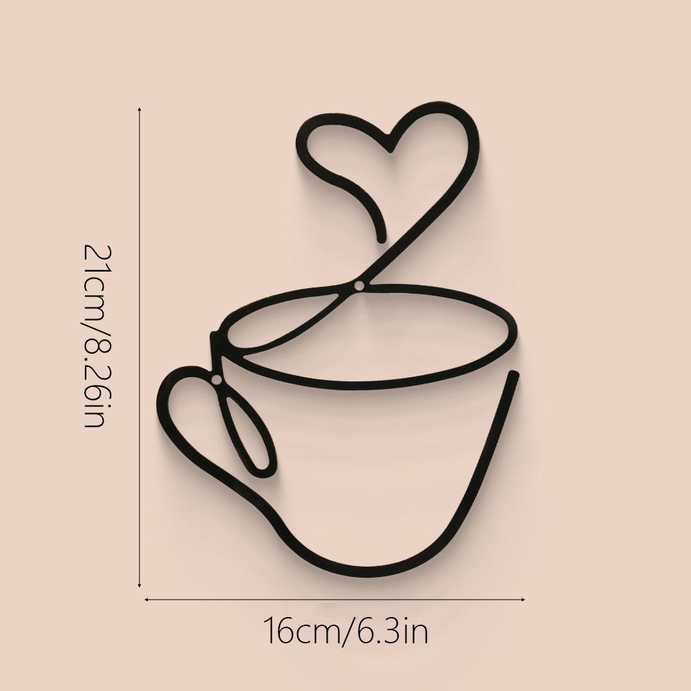 3-Piece Creative Coffee Wall H - Art Craft Cafe 评论和价格