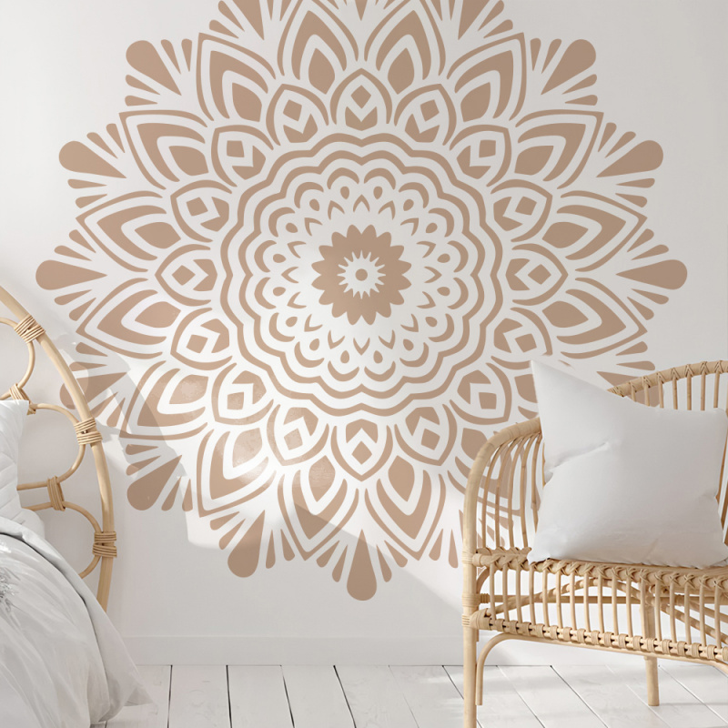 Mandala Large Painting Stencil - Art Craft Furniture 评论和价格